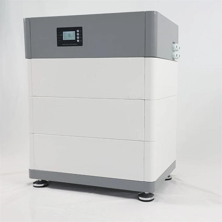 home solar battery storage sideview
